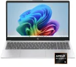 HP OmniBook 3 AI 15.6" FHD ne&scaron;iojamas kompiuteris/R-AI5-340/16GB/512B SSD/Radeon840M/US-ENG/Windows 11 Home/2 metai/Glacier Sidabrinis