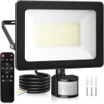 Lauko LED prožektorius su judesio davikliu Meikee, 80 W, 7865 lm, IP66