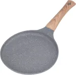 Hapivida keptuvė blynams su nelimpančia danga, 23 cm aliuminio lydinio keptuvė blynams, omletams, su nuimama rankena, skirta čapati, keptiems kiau&scaron;iniams, omletams, roti