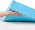 Čiužinys Hokway gelinis atminties putų čiužinio antklodė, pralaidi orui ir lanksti patogi čiužinio antklodė (5 cm, vienvietis 90x190 cm)