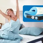Mks.&reg; Antklodė-čiužinys 90 x 200 cm H3, gelinis memory foam antklodė-čiužinys 7 cm storio, neslystantis antklodė-čiužinys, visko antklodė-čiužinys su nuimamu bambuko užvalkalu, kvėpuojantis ir skalbiamas