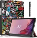 Acelive dėklas plan&scaron;etiniam kompiuteriui Lenovo Tab M9 Hd 22.86 cm (9 colių) Plan&scaron;etė Tb-310fu (dėklas, skirtas Lenovo Tab M9 9 colių, Graffiti)