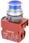 Ap&scaron;viestas mygtukas C2pif-bl 24v Led mėlynas (1no; fi 22mm)