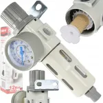 Oro filtras-vandens separatorius su reguliatoriumi 1/4" 12bar Pro
