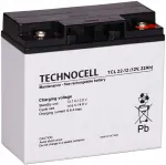 Akumuliatorius Technocell Agm 12v 22ah Tcl22 Tcl22-12 Ups maitinimo &scaron;altinis