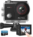 Akaso ek7000 pro veiksmo kamera 4k30fps 20mp su 64gb microsdxc atminties kortele