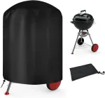 Kepsninės uždangalas, dujinės kepsninės uždangalas, atsparus lietui, bbq uždangalas, apsauginis uždangalas, dulkėms atsparus brezentas, apsauga nuo kepsninės, neper&scaron;lampamas virdulio tipo kepsninės 210d oksfordo anglių kepsninė