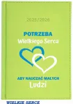 N12 Kalendorius mokytojui 2025/2026 A5 savaitinis su spauda Didelė &Scaron;irdis