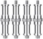 Sriegių stovų įtempimo varžtai, 4 vnt. sriegių adapterių rinkinys, adapterio kai&scaron;čio ki&scaron;tukas, blykstės trikojo varžtas, įtempimo varžtas, &scaron;viesos stovo priedai, kameros trikojo laikiklis, varžto &scaron;viesos varžto adapteris