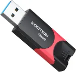 Kootion 128gb Usb atmintinė Usb 3.0, i&scaron;traukiama, 128g duomenų atmintinė, itin didelės spartos atmintinė su Led ekranu duomenų