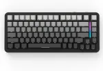 Attack Shark M86 Gasket mechaninė klaviatūra, 75% trijų režimų (bt/2.4g/usb-c) belaidė Rgb žaidimų klaviatūra, &scaron;oninis graviravimas, Hot-swap, i&scaron; anksto sutepti linijiniai jungikliai, 4000 Mah Juodas Gradient