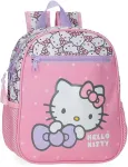 Dėlionė Hello Kitty My Favourite Bow vaiki&scaron;ka kuprinė mokyklinė kuprinė rožinė plati reguliuojama petne&scaron;ėlė poliesteris Joumma Bags, rožinė, backpack 28