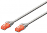 Assmann Electronic DIGITUS CAT 6 U-UTP patch kabelis Cu LSZH AWG 26/7 ilgio 1 m spalvotas pilkas