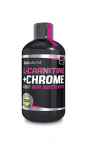 Biotech Liquid L-Carnitine + Chrome 500ml (Oranžinis skonis)