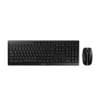 Klaviatūra ir pelė Kit Cherry Stream Desktop RF belaidė Juodas QWERTZ DE