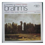 Vinilinė plok&scaron;telė Johannes Brahms / Budapest "Kod&aacute;ly Zolt&aacute;n" Girl's Chorus / Ilona Andor &ndash; Female Choirs