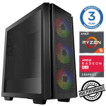 Stacionarus kompiuteris INTOP Ryzen 5 5600X 16GB 1TB SSD M.2 NVME RX580 8GB no-OS (RW31054NS)