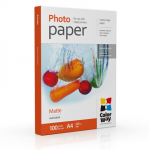 ColorWay Photo Paper | PM220100A4 | Matte | Baltas | 220 g/m&sup2; | A4
