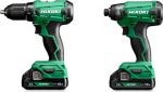 HIKOKI Rinkinys 18V KC18DA WAZ (DS18DA + WH18DA) 2x2,0Ah