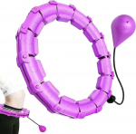 Reach Masažuojantis gimnastikos lankas Smart Hula Hoop M1 violetinis