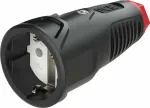 PCE Ne&scaron;iojamas guminis lizdas 16A 2P+Z 230V SCHUKO VDE IP20 TAURUS2 2510-sr