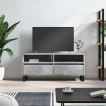 TV staliukas Televizoriaus spintelė, betono pilka, 100x34,5x44,5cm, mediena