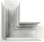 Magnetinio bėgelio VIOKEF MAGNETIC L formos sujungimas, baltas, 02/0315