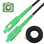 &bdquo;Extralink SC/APC-SC/APC Flat&ldquo; | Kabinamas, vienmodis, simpleksinis, G.657A2, 150 m