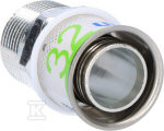 Uponor S-Press PLUS i&scaron;orinio sriegio jungtis 32-R1 1/4MT
