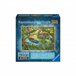 RAVENSBURGER ESCAPE KIDS dėlionė Jungle Export, 368d., 12989