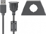 Wentronic USB 2.0 ilgintuvas su fiksuotu tvirtinimu Goobay 1,2m