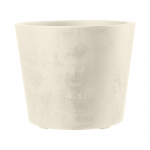 4IQ Vazonas "Blanka" su vandens rezervuaru ir ratukais, 59 cm