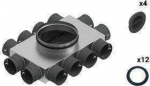 SpiroFlex Comment 12- 8x75 / 200 izoliuotas VENTAS CLEAR W2 rinkinys Spiroflex SX- WS12X75 / 200SZR