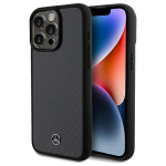 Mercedes Carbon Fiber Dynamic - dėklas skirtas Apple iPhone 15 Pro Max Juodas