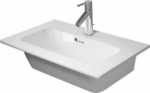 Duravit ME by Starck kriauklė 63x40cm - Kompakti&scaron;ka su mai&scaron;ytuvo anga ir perpildymo anga