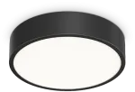 Lubinis &scaron;viestuvas 13W LED plafonas RAY, juodas, 3000/4000K, IP44
