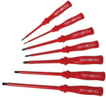 Izoliuotų VDE 1000 V atsuktuvų rinkinys (7 vnt.), 8PK-8100E Pro'sKit