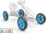 Berg Wheel mėlynas 12.5x2.50-9 slick