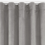 Homede Užuolaidos VELVET PLEAT W 70, pilkos, 200 &times; 300 cm
