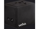 VEHO VAA-200-TA1 TRAVEL ADAPTER WITH 4 U