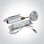 3W LED įleidžiamas avarinis &scaron;viestuvas, 6000K, 89002A