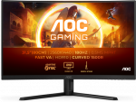 Žaidimų monitorius AOC CQ32G4VE, 31.5",Curved/ VA panel/ QHD(2560x1440), /180 Hz/ 0.5 ms, HDR10, FreeSync Premium HDMI, DisplayPort