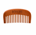 n&otilde;beru Premium Pear Wood Beard &Scaron;ukos Barzdos &scaron;ukos, 1vnt