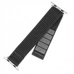 Fixed Fiksuotas | Sporti&scaron;kas dirželis Apple Watch 42/44/45mm | 160-210 mm | Tamsi pilka | Nailonas