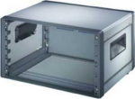 SCHROFF SCHROFF Comptec 19 stalinis dėklas, neekranuotas, plieno dangtelis, 6 HU, 84 HU, 400 mm