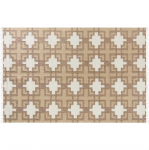 Beliani Dywan KONURTAY Kremas 200 x 300 cm Juta