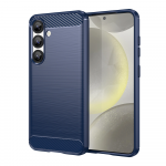 Hurtel Carbon Case Samsung Galaxy S25 - dėklas telefonui mėlynos spalvos
