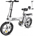 Elektrinis dviratis Hitway BK3S, 20", 250W, juodas