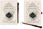ERIK Harry Potter Marauders Map A5 premium notebook + wand pen