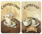 Stiklinė lėk&scaron;tė COFFEE viryklei - 2 vnt., WENKO